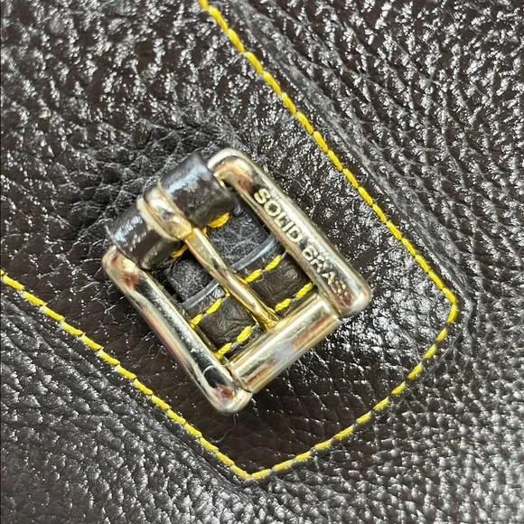 Dooney & Bourke brown leather large brown tote bag - Picture 10 of 15